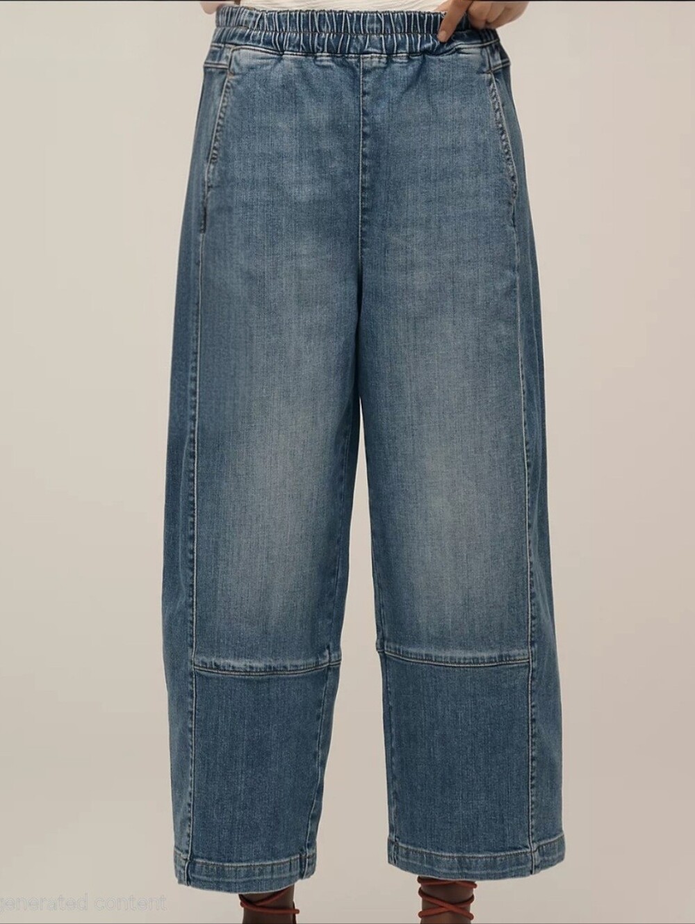 Pilcro Izzie Relaxed Pull Up Jeans